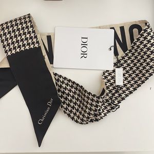 Dior headscarf